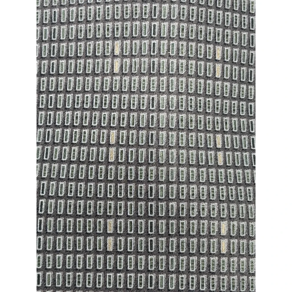 DKNY Black/Gray Abstract Tie 100% Silk